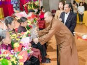 Thái Bình: Gần 200 Phật tử được tổ chức chúc thọ tại Tổ đình chùa Keo