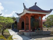 Trường Sa: Tấm bia phương danh 64 liệt sĩ tại chùa Song Tử Tây