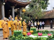 Hà Nội: Phật giáo quận Ba Đình tổ chức lễ Phật đản nội bộ