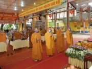 Thái Nguyên: Trang nghiêm tổ chức đại lễ Phật đản nội bộ tại trụ sở Ban Trị sự- PL 2564.
