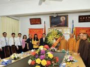 Hà Nội : Lãnh đạo các cơ quan ban ngành chúc mừng Phật đản BTS GHPGVN TP