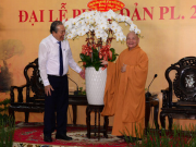 Phó thủ tướng Trương Hòa Bình chúc mừng đại lễ Phật đản tại TP.HCM