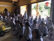 TX Đại Giác – chùa Bảo Tạng Tp HCM cúng dường trường hạ tại Lâm Đồng