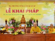 Hà Nội:Tùng lâm Quán Sứ khai Pháp khóa An cư Kiết hạ PL.2564