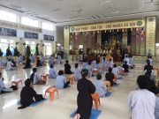 Nghệ An: Chùa Chí Linh tổ chức khóa tu đầu tiên sau đại dịch Covid-19