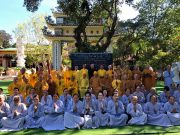 Quảng Ngãi: Ban Trị sự Tỉnh thăm Trường hạ Thiên Ấn