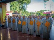 Chùm ảnh: Lễ truyền giới Sa-di tại Đại giới đàn Trí Hải – Bích Liên PL.2564