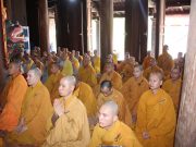 Hải Phòng: Trường hạ Tổ Đình Thắng Phúc tổ chức lễ tác pháp an cư PL.2564 – DL.2020