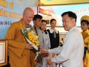 TP.HCM: HT.Thích Chơn Không và chư Tăng chùa Thiền Tôn (Q.5) nhận Huân chương Lao động hạng ba