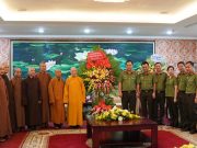 Hà Nội: Phật giáo TP Hà Nội chúc mừng kỷ niệm 75 năm ngày truyền thống CAND Việt Nam