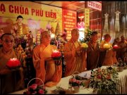 Thái Nguyên: Đại lễ Vu Lan báo hiếu, bông hồng cài áo tại chùa Phù Liễn PL.2564- DL.2020