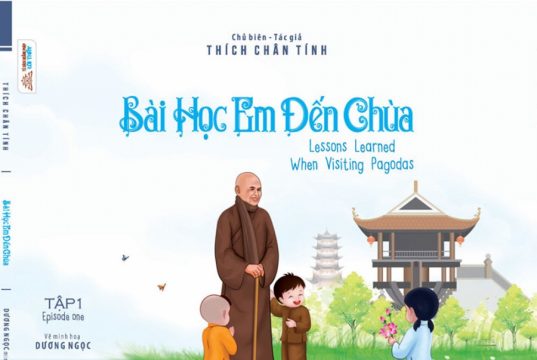 Mùa hè, giới thiệu Bộ tranh “Bài học em đến chùa”