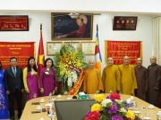 Lãnh đạo Thành phố chúc mừng BTS GHPGVN TP Hà Nội nhân mùa vu lan báo hiếu PL2564