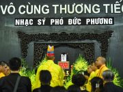 Lễ tang nhạc sĩ Phó Đức Phương thực hiện theo nghi thức Phật giáo