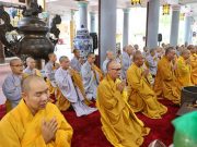Nam Định: Đạo tràng an cư chùa Cả (Thánh Ân Tự) tác pháp Tự Tứ