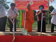 Kiên giang: Hội Từ thiện chùa KeoMunìvasà Thôn Dôn Khởi công Động thổ xây dựng cầu