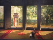 Họa sĩ Lê Như Hà: Thanh thản trong những ngôi chùa cũ