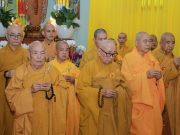 TP.HCM: Phái đoàn Phật giáo Tân Bình, Q.Tân Phú viếng lễ tang Hòa thượng Thích Giải Thiện