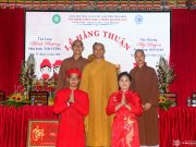 Thái Bình: Đôi bạn trẻ về Tổ đình chùa Keo tổ chức Lễ Hằng Thuận