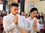 Hà Nội: Đại tiệc chay trong Lễ Hằng thuận cho đôi Phật tử tại chùa Đình Quán