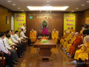 Lãnh đạo TP.HCM thăm, chúc Tết BTS GHPGVN TP