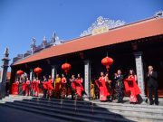 Hải Phòng: Đại lễ cắt băng khánh thành và đúc Đại Hồng Chung tại chùa Đức Hậu