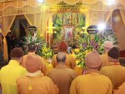 Thái Bình: Cung tống kim quan cố NT.Thích Đàm Niệm nhập bảo tháp