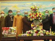 Vĩnh Phúc : Thường trực Ban Trị sự Phật giáo tỉnh chúc Tết lãnh đạo các đơn vị cơ quan ban ngành