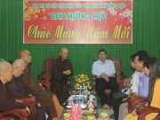 Đồng Tháp: Thường trực Tỉnh ủy Đồng Tháp thăm và chúc Tết BTS Phật giáo tỉnh