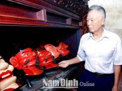 Nam Định: Nghệ thuật múa rối đầu gỗ Chầu Thánh ở Chùa Đại Bi