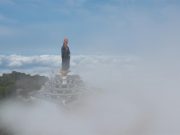 Tây Ninh: Tượng Quán Thế Âm sừng sững giữa mây ngàn