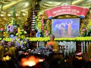 TP.HCM: Chùa Giác Ngộ tổ chức đêm hoa đăng kỷ niệm ngày Đức Thế Tôn xuất gia