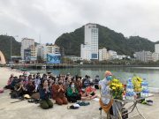 Hải Phòng: Chùa Linh Quang tổ chức phóng sinh hướng tới kỷ niệm ngày Đức Phật nhập niết bàn