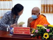 Trưởng Ban Dân vận Trung ương thăm Hội Đoàn kết sư sãi yêu nước tỉnh Sóc Trăng