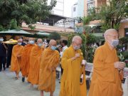 Lễ nhập kim quan Ni trưởng Hàn Liên