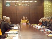 TP.HCM: Ban Thường trực Ban Trị sự thảo luận nội dung tổ chức Đại lễ Phật đản Phật lịch 2565