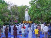 TP.HCM: Chùa Diệu Pháp tổ chức đảnh lễ ngũ bách danh nhân ngày vía Bồ-tát Quan Thế Âm