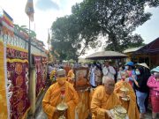 Gia Lai: Lễ truy niệm và phụng tống kim quan Ni trưởng Thích Nữ Trân Liên nhập bảo tháp