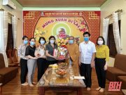 Thanh Hóa: Lãnh đạo Ủy ban MTTQ tỉnh thăm, chúc mừng các cơ sở thờ tự Phật giáo nhân dịp Đại lễ Phật đản