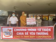 Thái Nguyên: Phật giáo chung tay đẩy lùi dịch bệnh covid-19 với hơn 20 ngàn hộp sữa tới các chốt, điểm chống dịch.