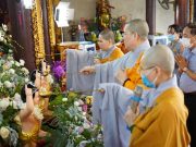 Hà Nội: Chùa Tăng Phúc kính mừng Phật đản PL.2565 theo hình thức trực tuyến