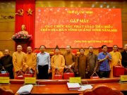Quảng Ninh: Lãnh đạo tỉnh gặp mặt các chức sắc Phật giáo tiêu biểu