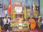 Trà Vinh: Phó Chủ tịch nước Võ Thị Ánh Xuân chúc mừng Lễ Phật đản