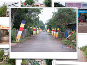 Vũng Tàu: Chùm ảnh thiết kế cổng chào, lễ đài kính mừng Phật đản tại tư gia trong mùa dịch Covid-19