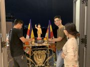 TP.HCM: “Vạn lá cờ Phật giáo” tung bay trên mọi nẻo đường