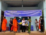Trà Vinh: Hội Đoàn kết Sư sãi yêu nước huyện Trà Cú Bàn giao nhà Đại đoàn kết