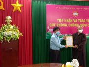 Đồng Tháp: Phật giáo huyện Châu Thành ủng hộ 10 tấn gạo
