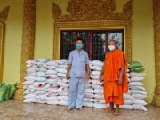 Kiên Giang: Chùa Sóc Xoài hỗ trợ 200 phần quà cho người dân từ vùng dịch