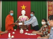 Trà Vinh: Hội Đoàn kết Sư sãi Yêu nước ủng hộ công tác phòng, chống dịch bệnh Covid-19