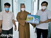 Đồng Nai: Thăm và động viên tình nguyện viên Phật giáo tham gia tuyến đầu phòng, chống dịch